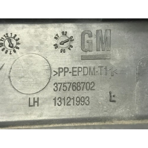 Накладка переднього бампера ліва Opel Astra H 2004-2007 13121993